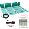 WarmlyYours TempZone 120V 2' x 10' 20 Sq. Ft. radiant floor heating mat